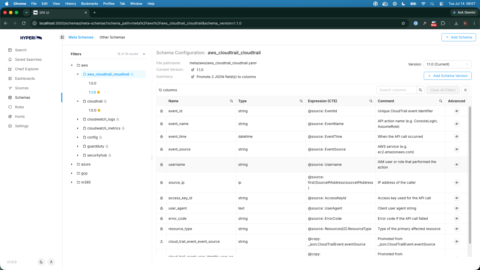 Schema Management